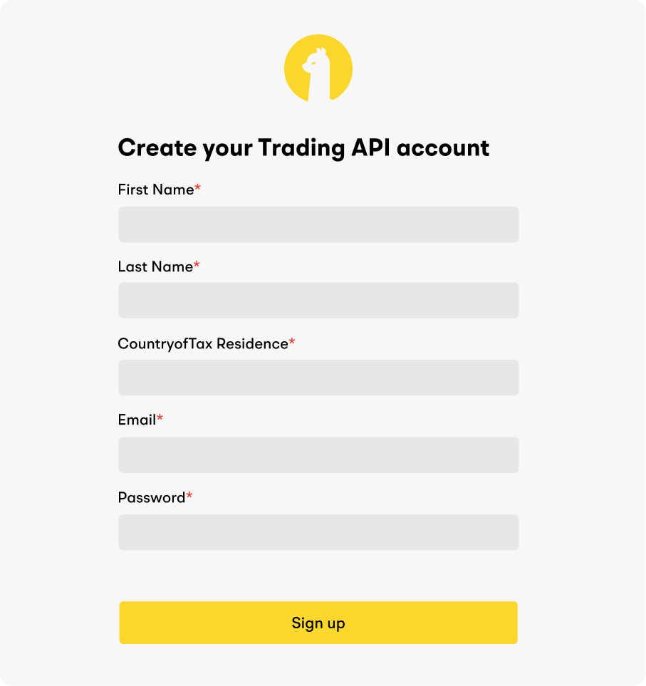 Create your free Trade Stock Global account
